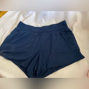 Dark blue lounge shorts